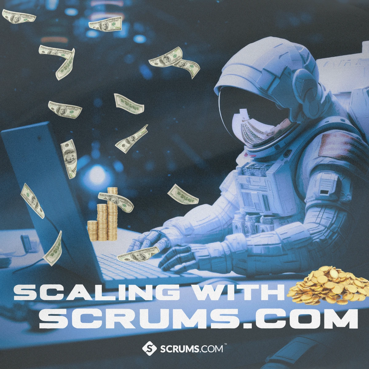 Single cover: Scaling with Scrums.com