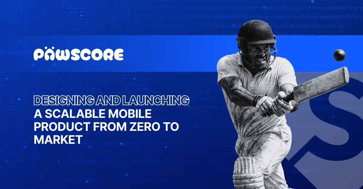 PawScore mobile app designed and built from scratch by Scrums.com