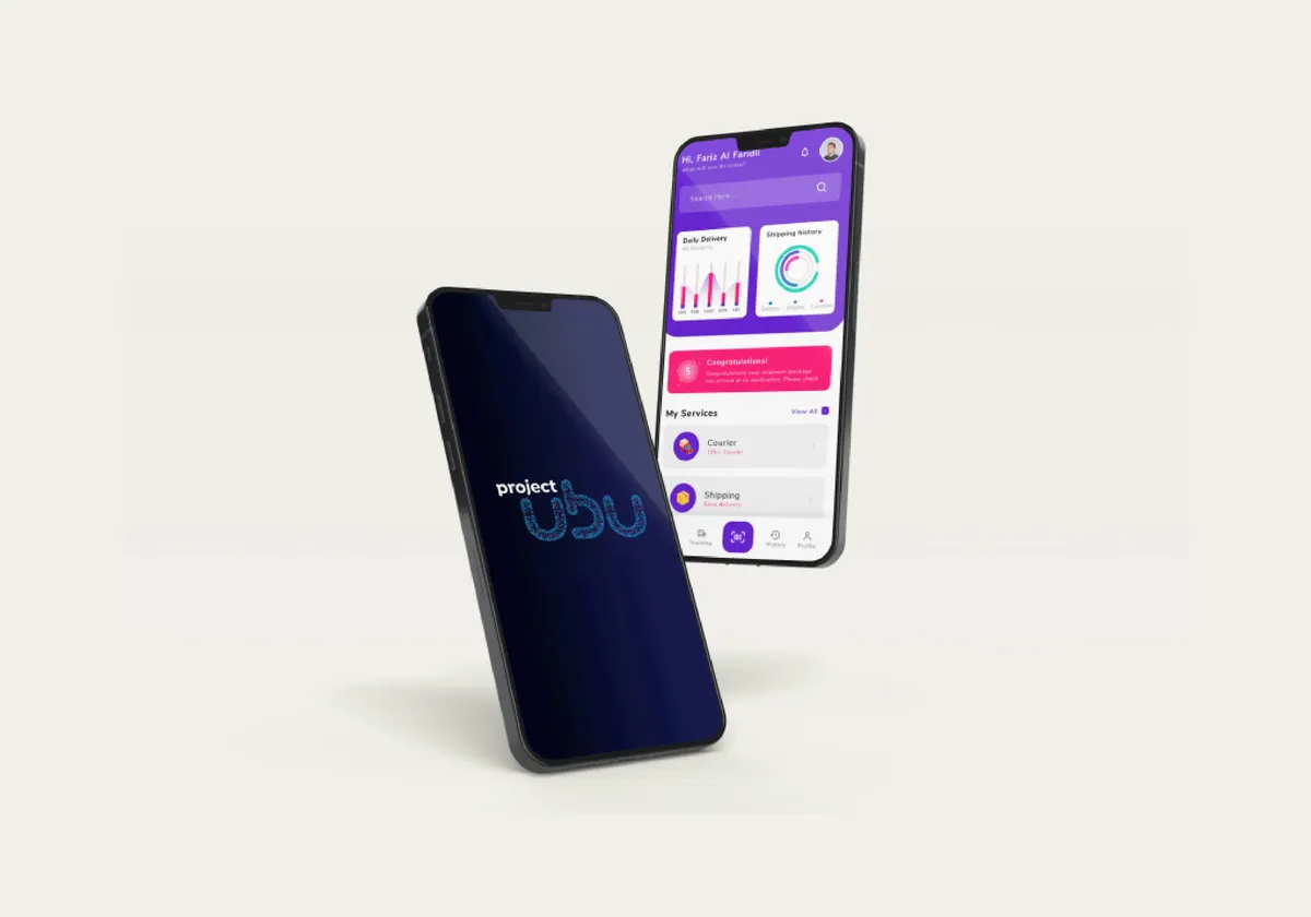 Project UBU blockchain token wallet app, built by Scrums.com