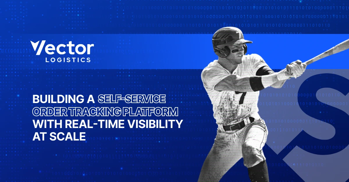 Vector Logistics: self-service order tracking platform