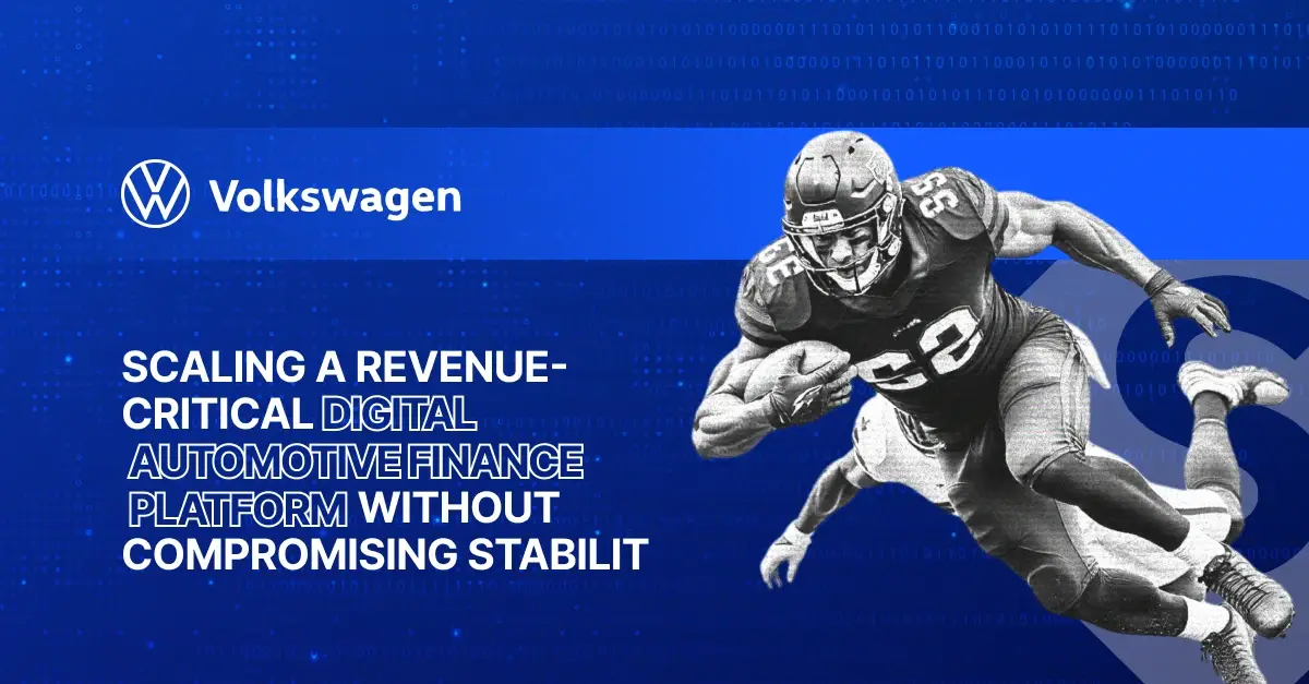 VW Financial: scaling a digital automotive finance platform