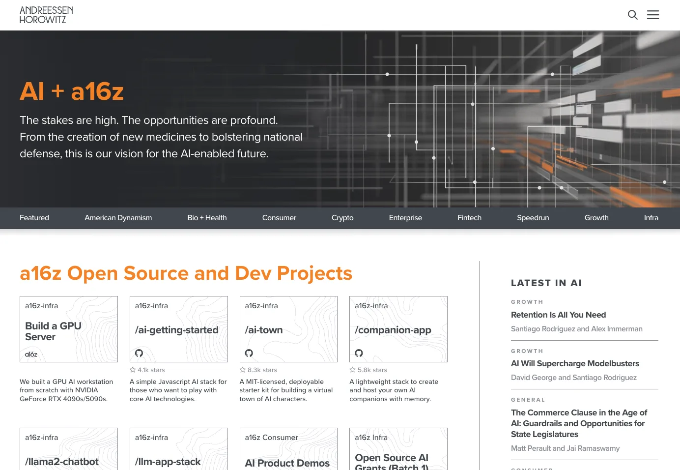 AI + a16z - Andreesen Horowitz